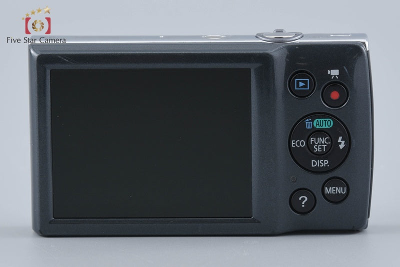 中古】Canon キヤノン IXY 130 グレー コンパクトデジタルカメラ