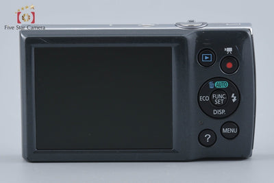 【中古】Canon キヤノン IXY 130 グレー コンパクトデジタルカメラ