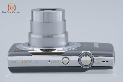 【中古】Canon キヤノン IXY 130 グレー コンパクトデジタルカメラ