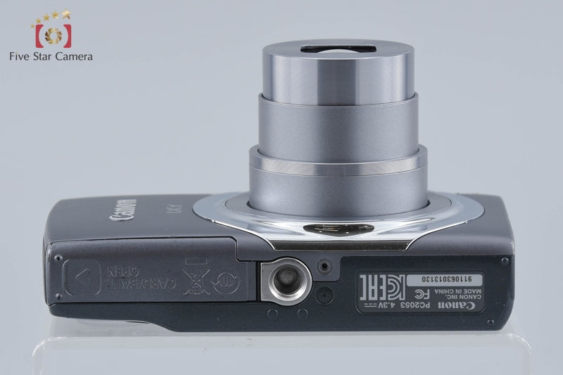 中古】Canon キヤノン IXY 130 グレー コンパクトデジタルカメラ