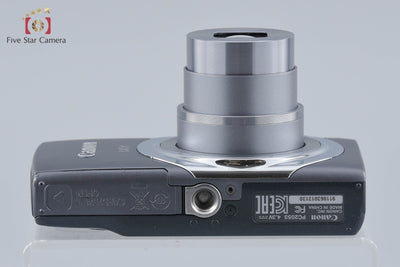【中古】Canon キヤノン IXY 130 グレー コンパクトデジタルカメラ
