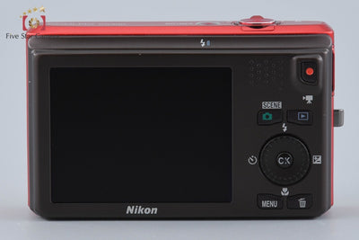 【中古】Nikon ニコン COOLPIX S6300 アーバンレッド コンパクトデジタルカメラ