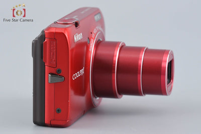 【中古】Nikon ニコン COOLPIX S6300 アーバンレッド コンパクトデジタルカメラ