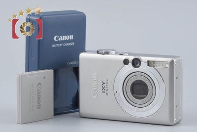 【中古】Canon キヤノン IXY Digital 70 シルバー コンパクトデジタルカメラ