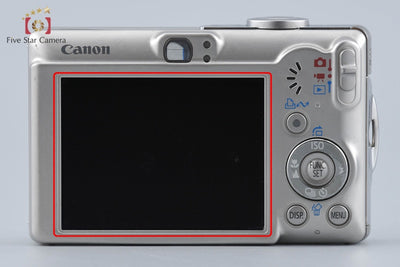 【中古】Canon キヤノン IXY Digital 70 シルバー コンパクトデジタルカメラ