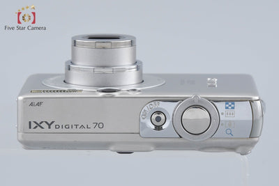 【中古】Canon キヤノン IXY Digital 70 シルバー コンパクトデジタルカメラ