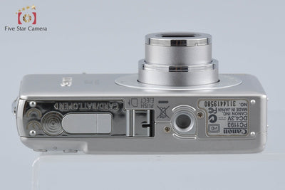 【中古】Canon キヤノン IXY Digital 70 シルバー コンパクトデジタルカメラ