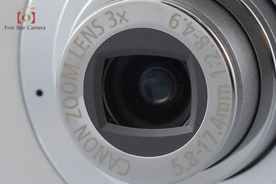 【中古】Canon キヤノン IXY Digital 70 シルバー コンパクトデジタルカメラ