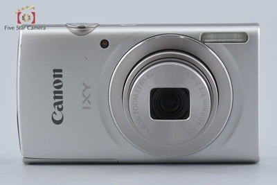 【中古】Canon キヤノン IXY 180 シルバー コンパクトデジタルカメラ