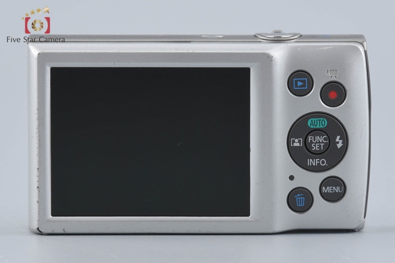 中古】Canon キヤノン IXY 180 シルバー コンパクトデジタルカメラ