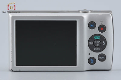 【中古】Canon キヤノン IXY 180 シルバー コンパクトデジタルカメラ