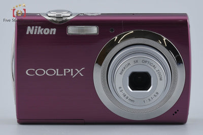 【中古】Nikon ニコン COOLPIX S230 パープル コンパクトデジタルカメラ