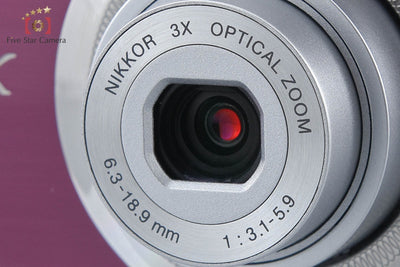 【中古】Nikon ニコン COOLPIX S230 パープル コンパクトデジタルカメラ