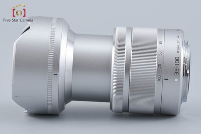 【中古】Panasonic パナソニック LUMIX G VARIO 35-100mm f/4-5.6 ASPH. MEGA O.I.S. H-FS35100 シルバー