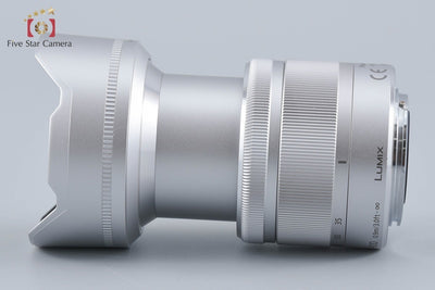 【中古】Panasonic パナソニック LUMIX G VARIO 35-100mm f/4-5.6 ASPH. MEGA O.I.S. H-FS35100 シルバー
