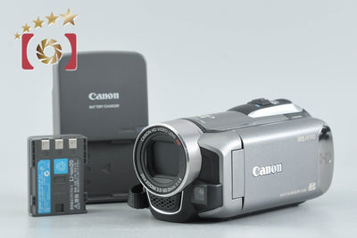 【中古】Canon キヤノン iVIS HF R10 シルバー ビデオカメラ