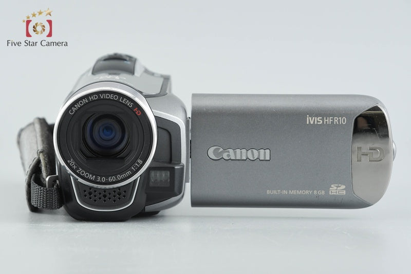 中古】Canon キヤノン iVIS HF R10 シルバー ビデオカメラ – Five Star
