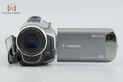 【中古】Canon キヤノン iVIS HF R10 シルバー ビデオカメラ