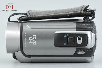【中古】Canon キヤノン iVIS HF R10 シルバー ビデオカメラ