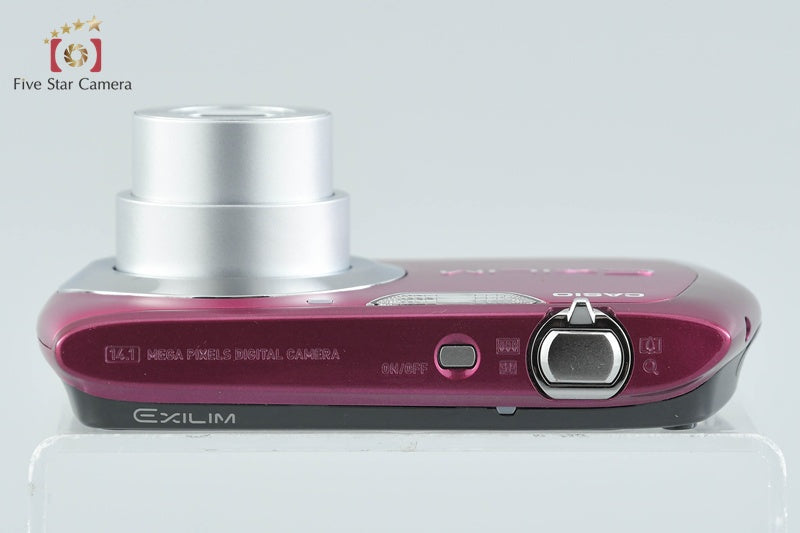 美品 動作確認済 カシオ CASIO EX-Z370 パープル デジカメ 充電器 中古】CASIO カシオ EXILIM EX-Z370 パープル コンパクトデジタル