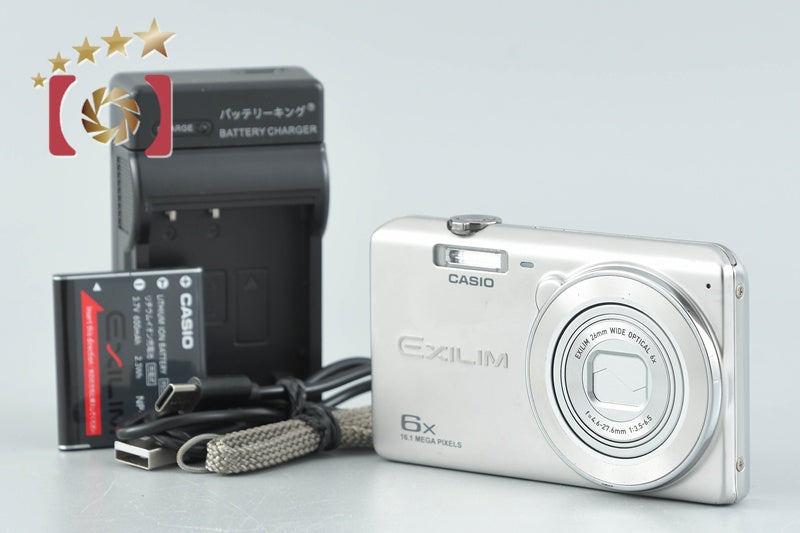 【中古】Casio カシオ EXILIM EX-ZS20 シルバー コンパクトデジタルカメラ