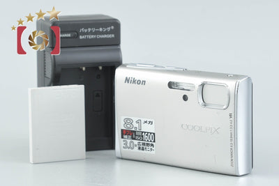 【中古】Nikon ニコン COOLPIX S51 グロスシルバー コンパクトデジタルカメラ