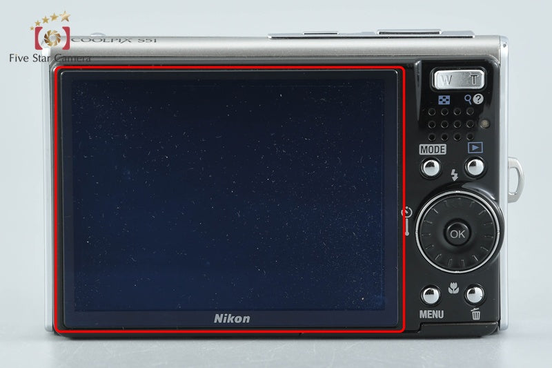 Nikon ニコン COOLPIX S51 コンパクトデジタルカメラ 動作確認済 中古】Nikon ニコン COOLPIX S51 グロスシルバー コンパクトデジタル