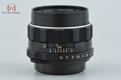【中古】PENTAX ペンタックス Super-Takumar 50mm f/1.4 前期型 8枚玉 M42マウント