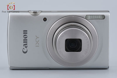 【中古】Canon キヤノン IXY 200 シルバー コンパクトデジタルカメラ