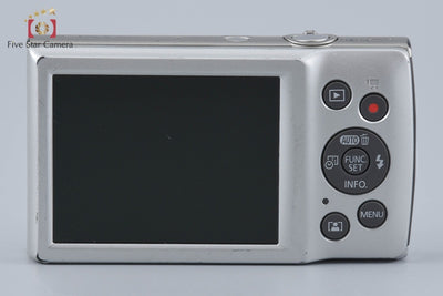 【中古】Canon キヤノン IXY 200 シルバー コンパクトデジタルカメラ