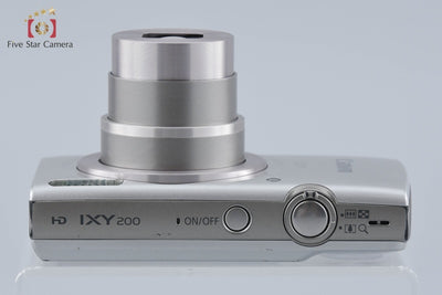 【中古】Canon キヤノン IXY 200 シルバー コンパクトデジタルカメラ