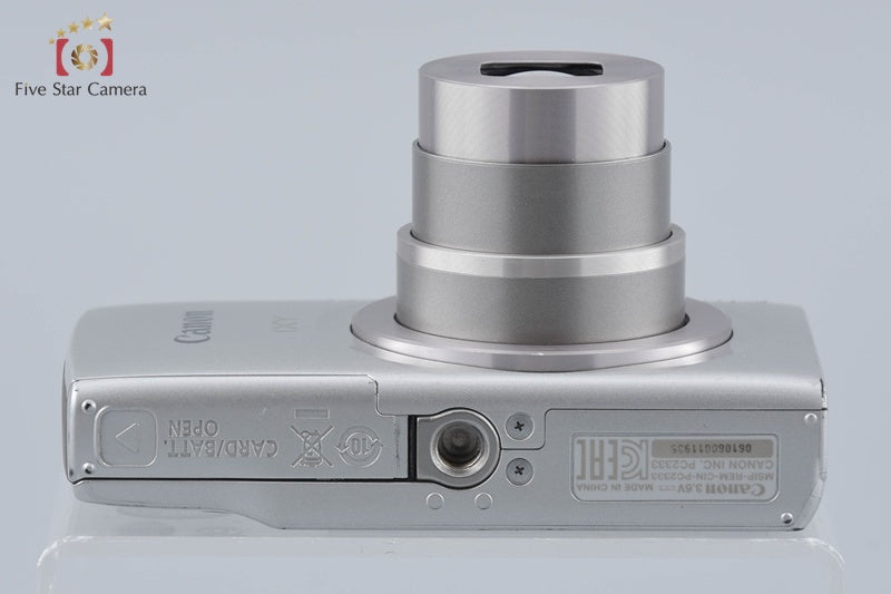 中古】Canon キヤノン IXY 200 シルバー コンパクトデジタルカメラ