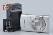 【中古】Canon キヤノン IXY 180 シルバー コンパクトデジタルカメラ