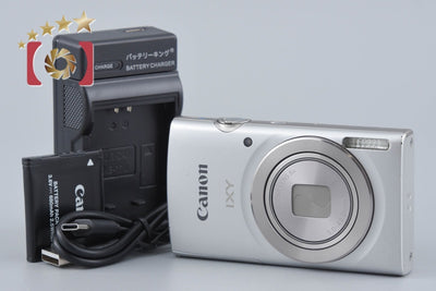 【中古】Canon キヤノン IXY 180 シルバー コンパクトデジタルカメラ