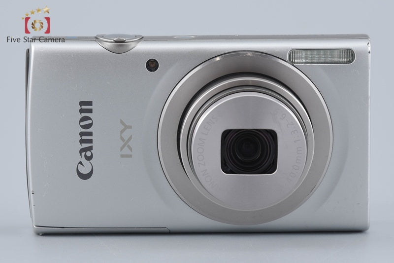 中古】Canon キヤノン IXY 180 シルバー コンパクトデジタルカメラ