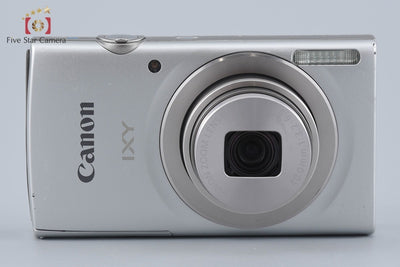 【中古】Canon キヤノン IXY 180 シルバー コンパクトデジタルカメラ