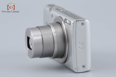 【中古】Canon キヤノン IXY 180 シルバー コンパクトデジタルカメラ