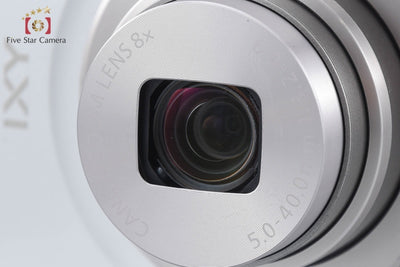 【中古】Canon キヤノン IXY 180 シルバー コンパクトデジタルカメラ