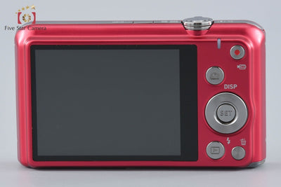 【中古】CASIO カシオ EXILIM EX-ZS28 レッド コンパクトデジタルカメラ 元箱付き