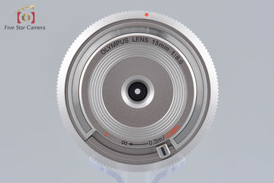 【中古】OLYMPUS オリンパス 15mm f/8 ボディキャップレンズ BCL-1580 シルバー