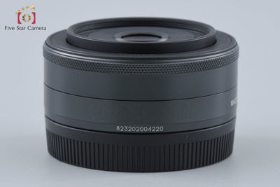 【中古】Canon キヤノン EF-M 22mm f/2 STM ブラック