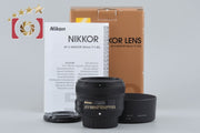 【中古】Nikon ニコン AF-S NIKKOR 50mm f/1.8 G 元箱付き