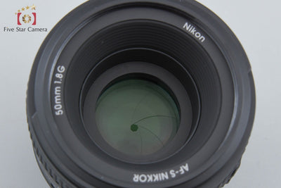 【中古】Nikon ニコン AF-S NIKKOR 50mm f/1.8 G 元箱付き