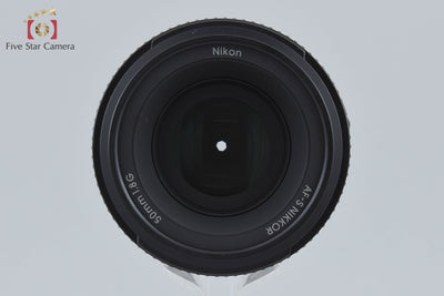 【中古】Nikon ニコン AF-S NIKKOR 50mm f/1.8 G 元箱付き