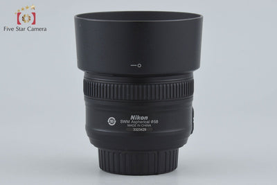 【中古】Nikon ニコン AF-S NIKKOR 50mm f/1.8 G 元箱付き