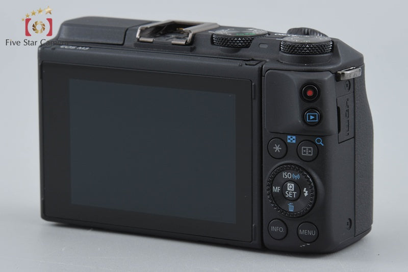 中古】Canon キヤノン EOS M3 ブラック ダブルズームキット 元箱付き