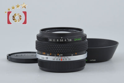 【中古】OLYMPUS オリンパス ZUIKO AUTO-W 24mm f/2.8