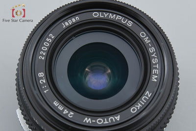 【中古】OLYMPUS オリンパス ZUIKO AUTO-W 24mm f/2.8