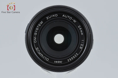 【中古】OLYMPUS オリンパス ZUIKO AUTO-W 24mm f/2.8