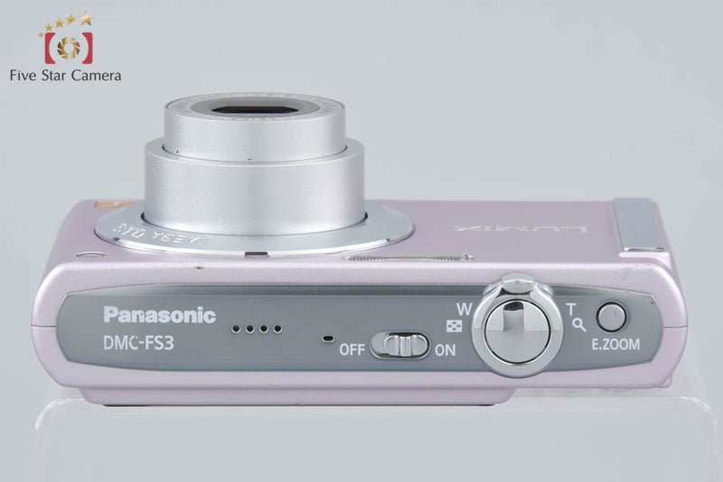 中古】Panasonic パナソニック LUMIX DMC-FS3 ピンク コンパクト